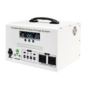 1200W Portable Power Station – 1088Wh LiFePO4 Battery, Pure Sine Wave, USB/DC/AC/Cigarette Outputs, Metal Shell