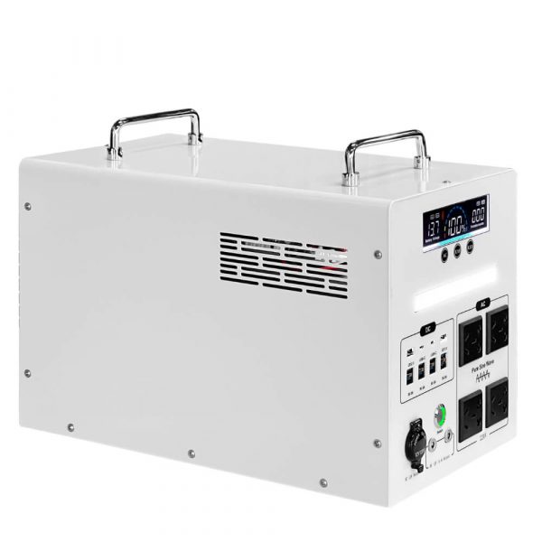 2000W Portable Power Station – 1856Wh LiFePO4 Battery, Pure Sine Wave, 10×USB, Dual DC & Car Output, Rugged Metal Shell - Image 3