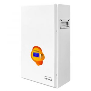 51.2V 100Ah Wall-Mounted LiFePO4 Battery | 5kWh Smart Energy Storage System with BMS & LCD Display