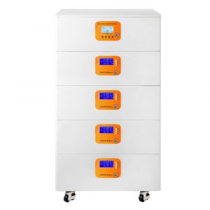60kWh All-in-One Hybrid Energy Storage System | 48V 11kW Inverter + 4× LiFePO4 Battery Packs with Smart BMS, LCD & Warranty